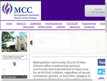 Tablet Screenshot of mccneworleans.com
